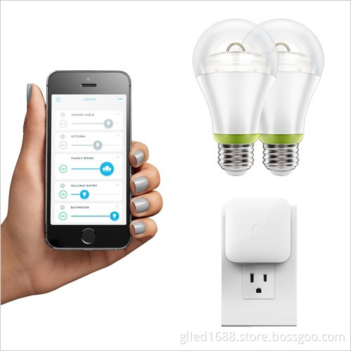 7W 9W Smart Wireless WiFi Dimmable Color-Changing LED Lamp